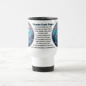 Turkoois Kosmische Draak Reisbeker (Center)