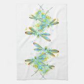 Turkoois Libellespat  Theedoek (Verticaal)