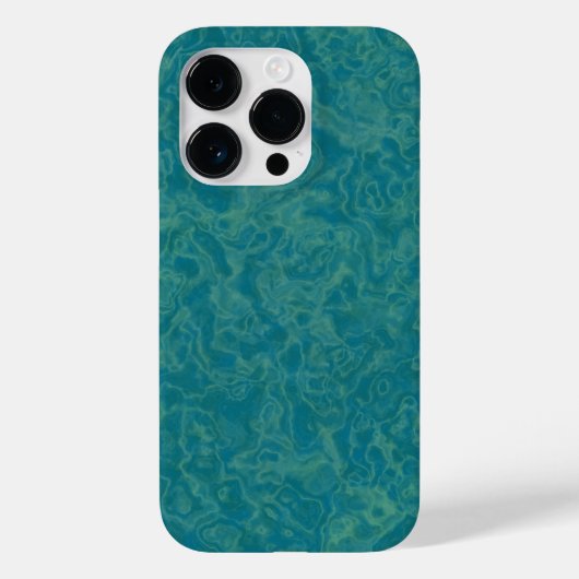 Turkoois marmer Case-Mate iPhone case (Achterkant)