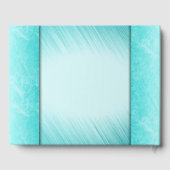 Turkoois Marmeren Kolommen Guestbook Gastenboek (Achterkant)