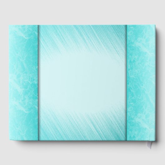 Turkoois Marmeren Kolommen Guestbook Gastenboek (Achterkant)