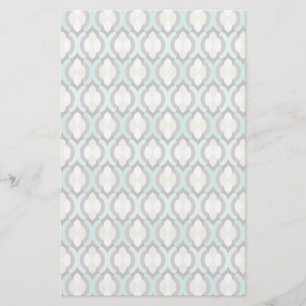 Turkoois Marokkaans Patroon Briefpapier