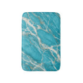 Turkoois Steen Marmer Elegante Schone Stijl Badmat (Voorkant Verticaal)
