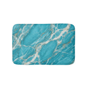 Turkoois Steen Marmer Elegante Schone Stijl Badmat