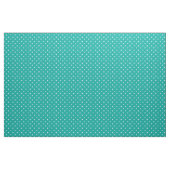 Turkoois Stip Hartjes Stof (Fat Quarter)
