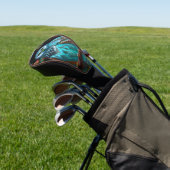 Turkoois uil golfheadcover (Insitu)