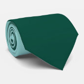 Turkoois verloop stropdas (Opgerold)