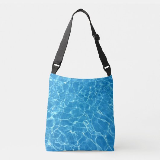 Turkoois Water Crossbody Tas (Voorkant)