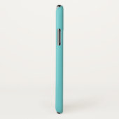 Turkoois Witte Parel Ster Elegant Klasse Minimalis Case-Mate iPhone Case (Achterkant / rechts)