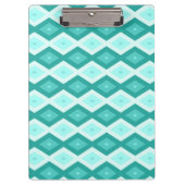 Turkooisdiamantpatroon Klembord (Voorkant)