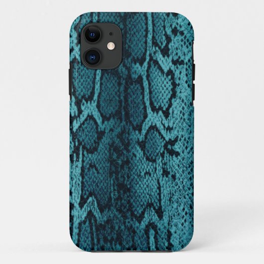 Turkooise slang Case-Mate iPhone case (Achterkant)