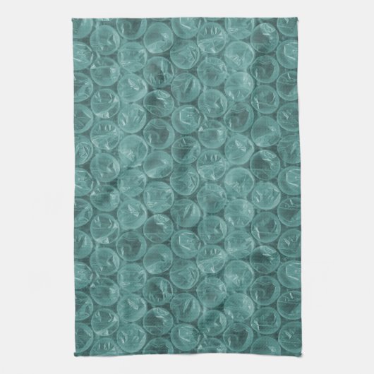 Turkooisomlooppatroon Theedoek (Verticaal)
