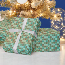 turkooispelpapier cadeaupapier