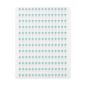 Turkooisrozen met Sleutels (Vel)