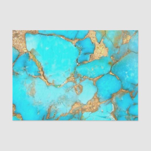 turkooissteenmineraal tissuepapier (Voorkant)