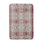 turkooizen blue zilver goud burgundy roze bohaan badmat (Voorkant Verticaal)