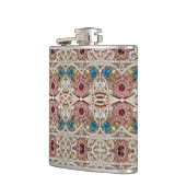 turkooizen blue zilver goud burgundy roze bohaan heupfles (Links)