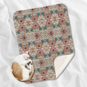 turkooizen blue zilver goud burgundy roze bohaan sherpa deken