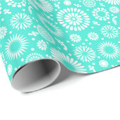  turkooizen cadeaupapier (Rol Hoek)