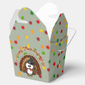 turkowl Thanksgiving gunst doos Bedankdoosjes (Geopend)