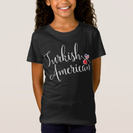Turks-Amerikaans gejumeleerd kunstshirt T-shirt