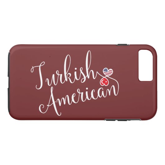 Turks-Amerikaans Twitter-telefooncel Case-Mate iPhone Case (Achterkant (Horizontaal))