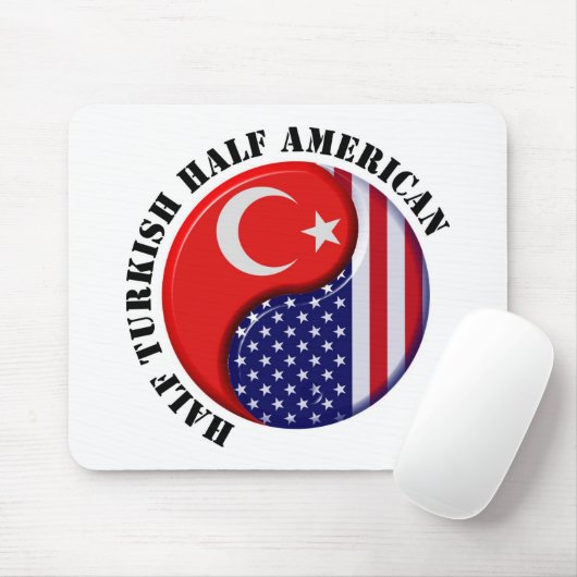 Turks-Amerikaanse Mousepad Muismat (Met muis)