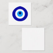 Turks amulet genaamd Nazar Aanbevelingskaartje (Voorkant / Achterkant)