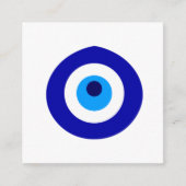 Turks amulet genaamd Nazar Informatiekaartje (Voorkant)