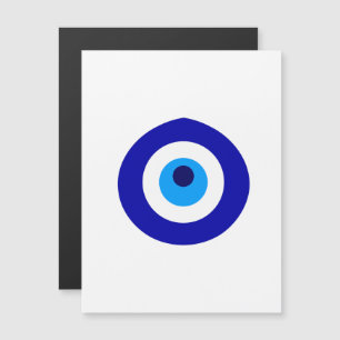 Turks amulet genaamd Nazar Magnetische Uitnodiging