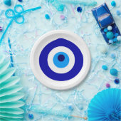 Turks amulet genaamd Nazar Papieren Bordje (Feest)