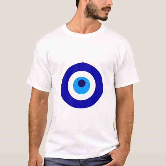 Turks amulet genaamd Nazar T-shirt (Voorkant)