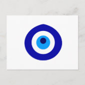 Turks amulet genaamd Nazar Uitnodiging Briefkaart (Voorkant)