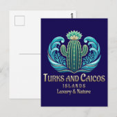 Turks and Caicos Islands Briefkaart (Voorkant / Achterkant)