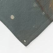 Turks Angora Kat Kerst  strand Fleece Deken (Hoek)