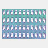 Turks angorkat - Blauwe oogangora Inpakpapier Vel (Voorkant 3)