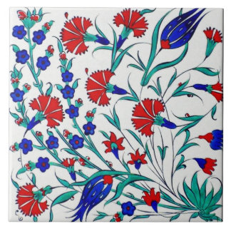 Turks Bloemen Keramische Tegel Tegeltje