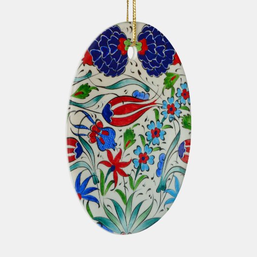 Turks bloemontwerp keramisch ornament (Rechts)