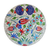 Turks bloemontwerp snijplank (Voorkant)