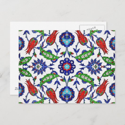 turks Briefkaart (Voorkant / Achterkant)