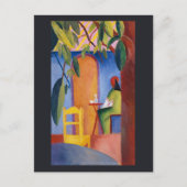 "Turks Café" Art briefkaart (Voorkant)