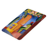 "Turks Café" Art magnet Magneet (Linkerzijde)