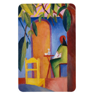 "Turks Café" Art magnet Magneet