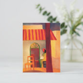 Turks cafe door August Macke (1914) Briefkaart (Staand voorkant)