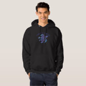Turks & Caicos Beach Tribal Turtle Hoodie (Voorkant volledig)