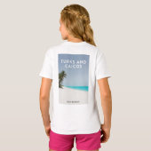 Turks Caicos Grace Bay Droom T-shirt (Achterkant volledig)
