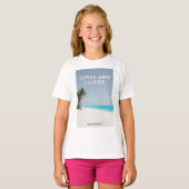 Turks Caicos Grace Bay Droom T-shirt (Voorkant volledig)
