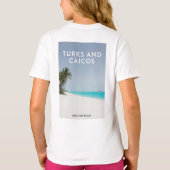 Turks Caicos Grace Bay Droom T-shirt (Achterkant)