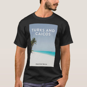 Turks Caicos Grace Bay Droom T-shirt