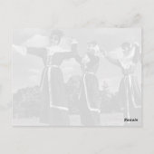  Turks dansfeest Istanbul Briefkaart (Achterkant)